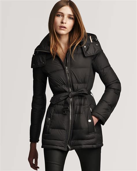 burberry brit down coat